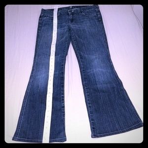 7 For all man kind flared Jeans
